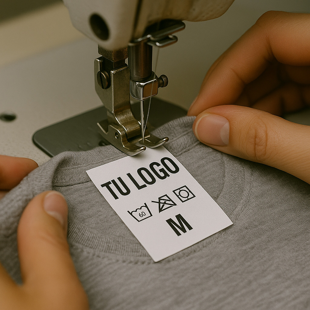 etiqueta textil